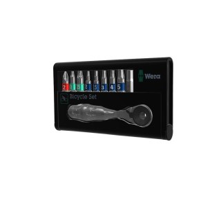 ZESTAW ZYKLOP MINI 1, BICYCLE SET 9, 10CZ. WERA