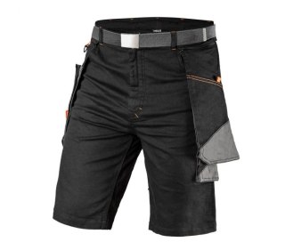 KRÓTKIE SPODENKI HD SLIM, PASEK, ODPINANE KIESZENIE XXL NEO