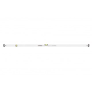 POZIOMICA BIAŁA WSKAŹNIK POZIOMU I PIONU SPADEK 2% 180 CM PRO