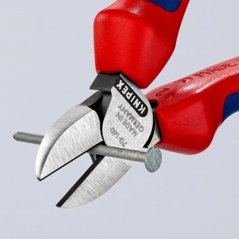 SZCZYPCE TNĄCE BOCZNE 140MM, POWLEKANE KNIPEX