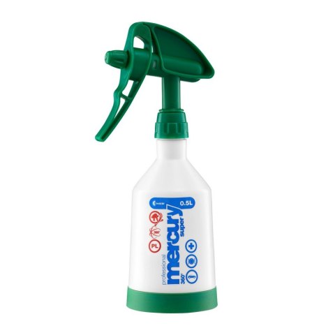 OPRYSKIWACZ MERCURY SUPER 360 PRO+, POJEMNOŚĆ 0,5L FPM UN
