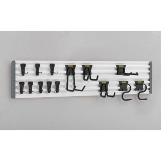 ZESTAW WIESZAKÓW Z LISTWAMI VERSA TRACK, 20 ELEMENTÓW STANLEY