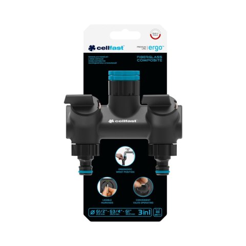 ROZDZIELACZ PODWÓJNY ERGO CELL-FAST