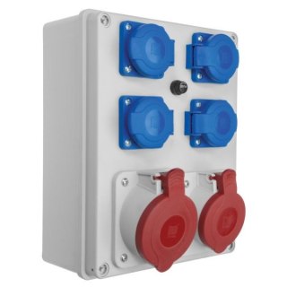 ROZDZIELNICA R-BOX 240 1*32A/5P 1*16A/5P 4*250V IP44 UN