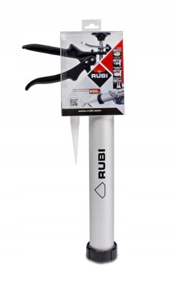 WYCISKACZ / PISTOLET DO SILIKONU, ZAPRAW, FUG RUBI