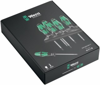 ZESTAW WKRĘTAKÓW KRAFTFORM LASERTIP + WIESZAK, 7 CZĘŚĆ WERA