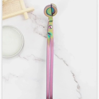 18cm Trymer do knotów ze stali nierdzewnej Nożyce do przycinania knotów