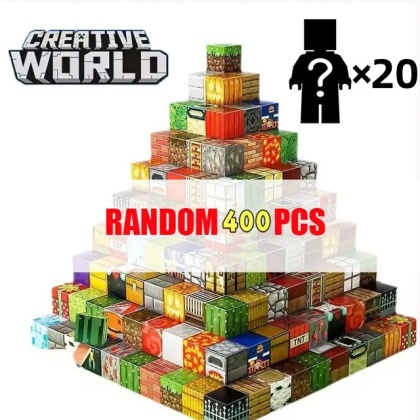 . Magnetyczne Klocki Konstrukcyjne DIY Mini Świat Magnetyczny