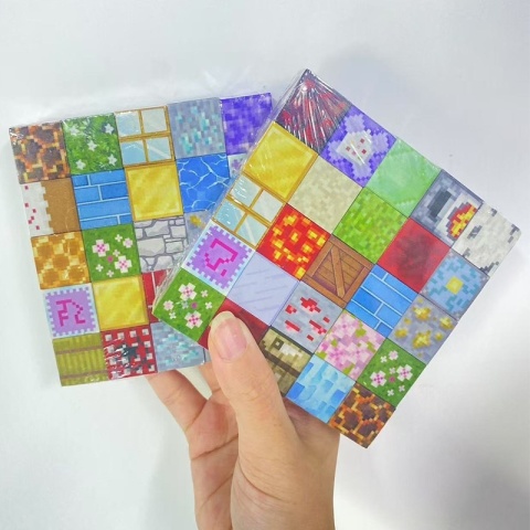 . Magnetyczne Klocki Konstrukcyjne DIY Mini Świa