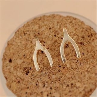 KOLCZYKI KOSTECZKI ZŁOTE DROBNE