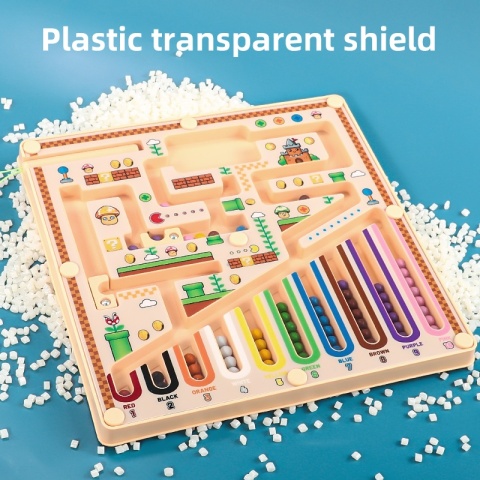 Magnetyczna labiryntowa kulka dla dzieci, zabawka edukacyjna