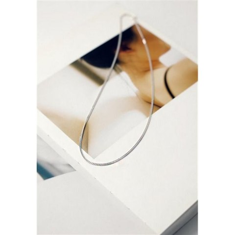 NASZYJNIK ŻYŁKA DELIKATNA srebrna