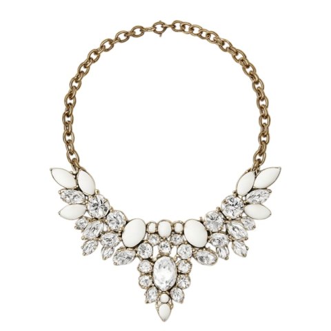 Naszyjnik Kolia Diadem BIAŁY N73B