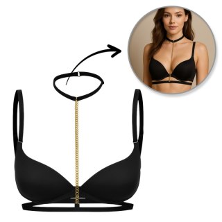 Ozdobny CHOKER do biustonosza ALICE Z PUDEŁKIEM