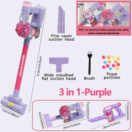 Zestaw do czyszczenia elektrycznego odkurzacza dla dzieci do symulacji