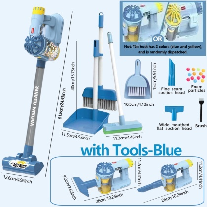 Zestaw do czyszczenia elektrycznego odkurzacza dla dzieci