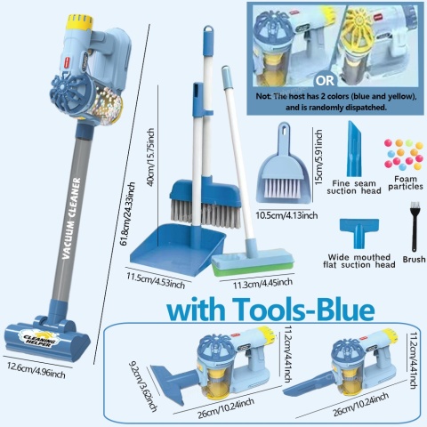 Zestaw do czyszczenia elektrycznego odkurzacza dla dzieci
