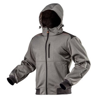 KURTKA SOFTSHELL Z KAPTUREM ODPINANYM, ROZMIAR XL NEO