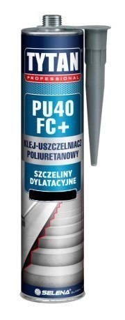KLEJ USZCZELNIACZ POLIURETANOWY PU 40 FC 300ML CZARNY TYTAN TYTAN