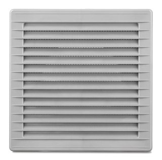 KRATKA WENTYLACYJNA Z SIATKĄ 170*170, FI 100 SZARY AIR ROXY