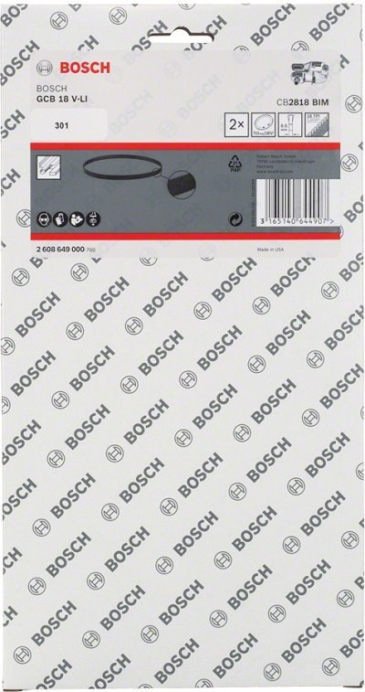 PIŁA TAŚMOWA BIMETAL DO GBC 733MM BOSCH