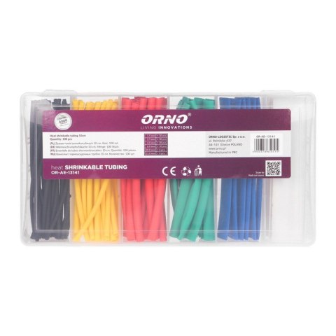 ZESTAW RUREK TERMOKURCZLIWYCH 100SZT ORNO