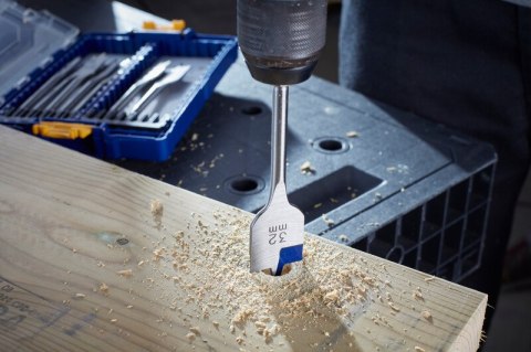 ZESTAW WIERTEŁ DO DREWNA BLUE GROOVE 4X 17 EL. IRWIN