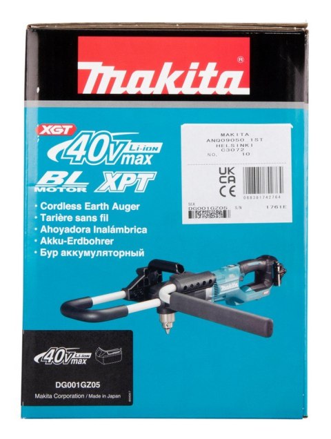 WIERTNICA GLEBOWA AKUMULATOROWA XGT 40V 0*AH MAKITA