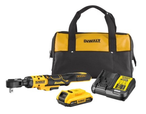 GRZECHOTKA UDAROWA AKUMULATOROWA 1/2'' XR 18V 1*2.0AH DEWALT