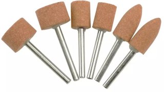 KAMIENIE SZLIFIERSKIE 6 SZT. DEDRA