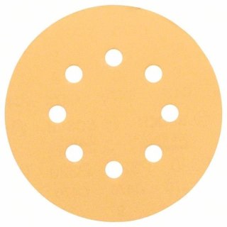 KRĄŻEK ŚCIERNY BEST F/WOOD 125MM P60 8OTW. BOSCH