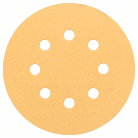 KRĄŻEK ŚCIERNY BEST F/WOOD 125MM P60 8OTW. BOSCH