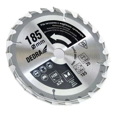 PILARKA TARCZOWA 1500W 185MM DEDRA