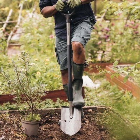 SZPADEL ERGONOMIC, OSTRY SZARY FISKARS