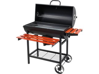 GRILL WĘGLOWY Z POKRYWĄ, RUSZT 71*34,5CM LUND