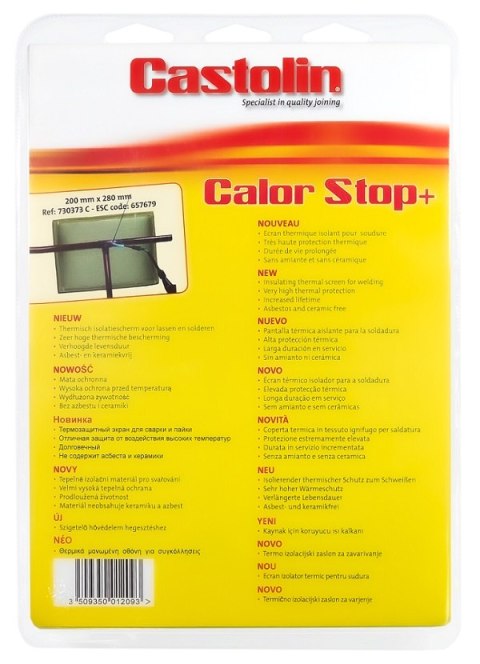 MATA TERMICZNA DO LUTOWANIA CALOR STOP+ CASTOLIN
