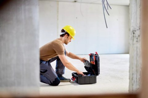 WALIZKA NARZĘDZIOWA DLA ELEKTRYKÓW BASIC L, 18CZ. WIHA