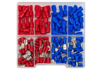 ZESTAW KOŃCÓWEK KONEKTOROWYCH IZOLOWANYCH 150 SZTUK BM GROUP