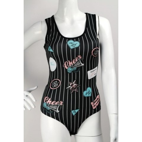 BODY Z NADRUKIEM - CZARNE - XBODY1CZ