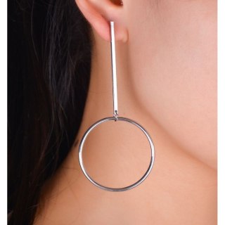 KOLCZYKI KOŁA SREBRNE K921S