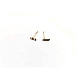 KOLCZYKI STAL CHIRURGICZNA ZŁOTO KST1203