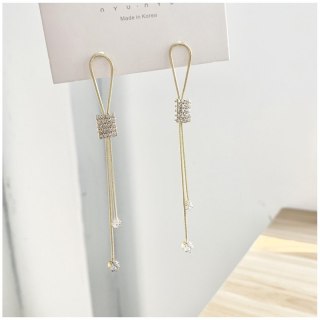 Kolczyki złote wiszące K1278