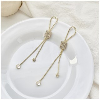 Kolczyki złote wiszące K1278