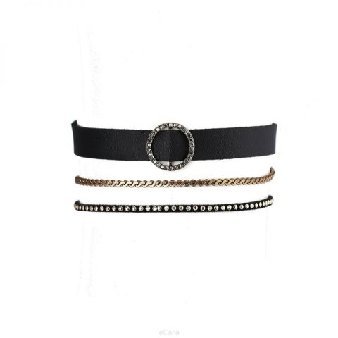 NASZYJNIK CHOKER ROCK CHAIN N486