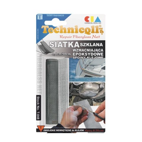 SIATKA WZMACNIAJĄCA 8.4CM/50CM TECHNICQLL