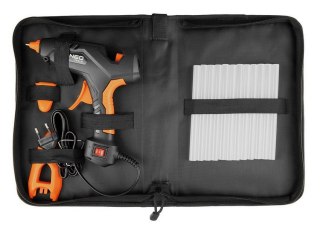 PISTOLET KLEJOWY 11MM, 60/100W+12 WKŁADÓW+3 OCHRAN. PALCÓW NEO