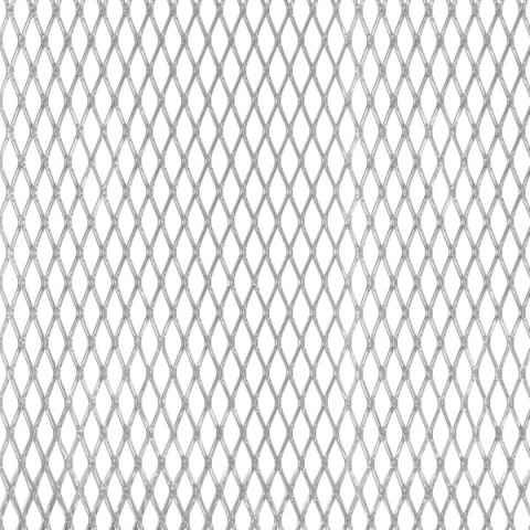 SIATKA Z BLACHY SREBRNA 250X500X1.6 UN