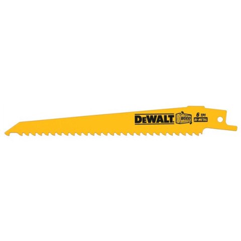 BRZESZCZOTY DO PIŁY SZABLASTEJ 152*3.6-5.1MM 5 SZT. DEWALT