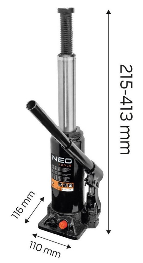 PODNOŚNIK HYDRAULICZNY SŁUPKOWY 5T NEO