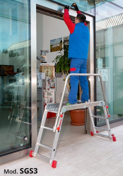 SKŁADANA PLATFORMA ROBOCZA Z PORĘCZĄ SGS3 FARAONE